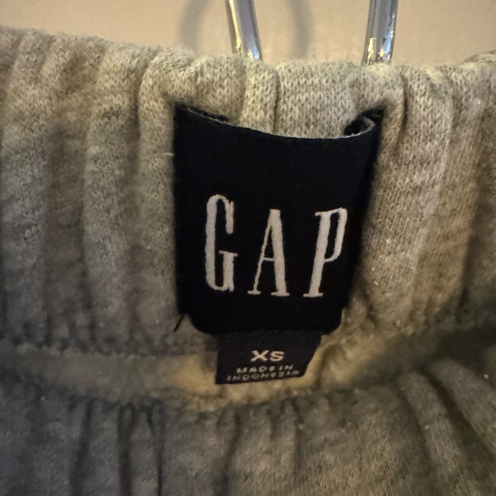 GAP Women’s Drawstring Sweatpant Joggers Heather Gray Size XS - Picture 2 of 3